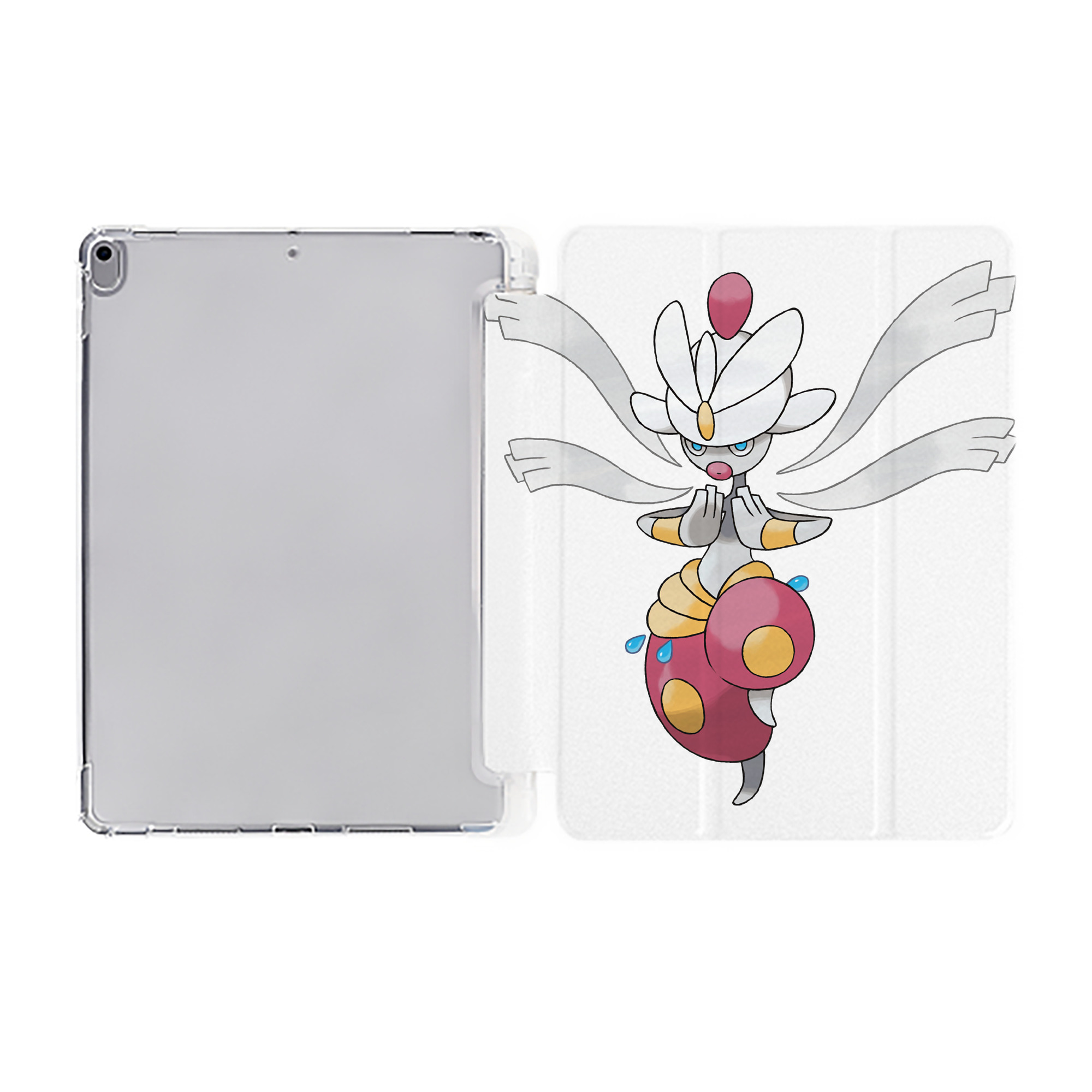（画像用） ポケットモンスター Pokémon IPad ケース ペン収納付き 三つ折りスタンド PUレザー×シリコン 対応機種9.5/10.5/10.9インチ